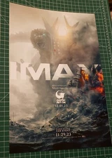 Godzilla Minus One (2023) 11 x 17 IMAX Early Access Fan Event Original Poster 