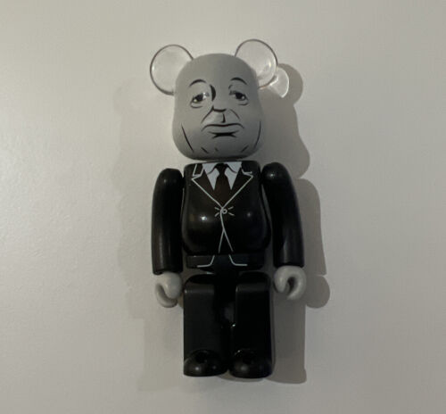 BearBrick Be@rbrick 100% Horror Alfred Hitchcock Series 43. - Picture 1 of 4