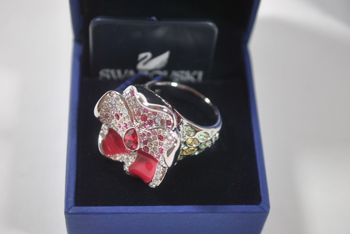 【Swarovski】Rota リング 純正箱付き 210.jpg