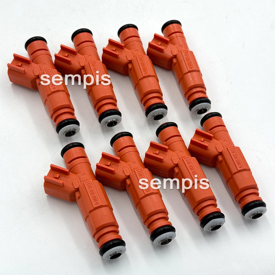 8x Inyectores de combustible OEM 0280155917 para Crown Victoria Town Car Grand Marquis 4,6 L Foto 2 de 4