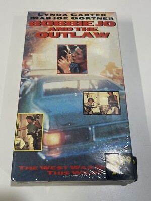 BOBBIE JO AND & THE OUTLAW VHS 70'S ACTION LYNDA CARTER NUDE MARJOE