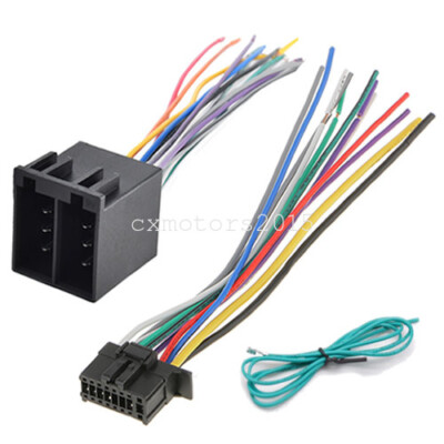 Car Radio Wire Harness Adapter For Freightliner Culumbia Install Pioneer AVH-EX