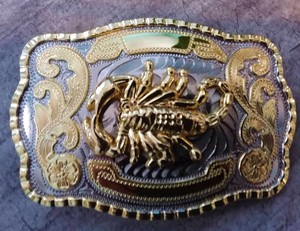 scorpion belt buckle