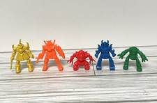 LOT 5 SHOGUN WARRIORS GUNDAM ROBOT Pencil Topper Hong Kong Vintage Rubber
