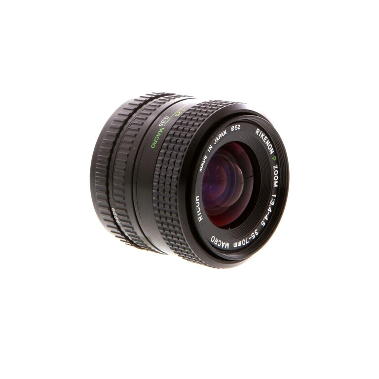 Pentax K Ricoh Rikenon P 35-70mm F3.4-4.5 Macro Zoom Lens