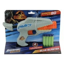 JURASSIC WORLD Adventure Force Blue Blaster Toy - Auto Dart Blaster