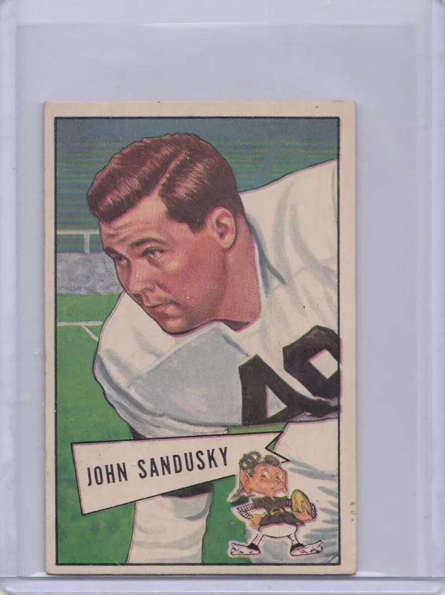 John Sandusky trading card