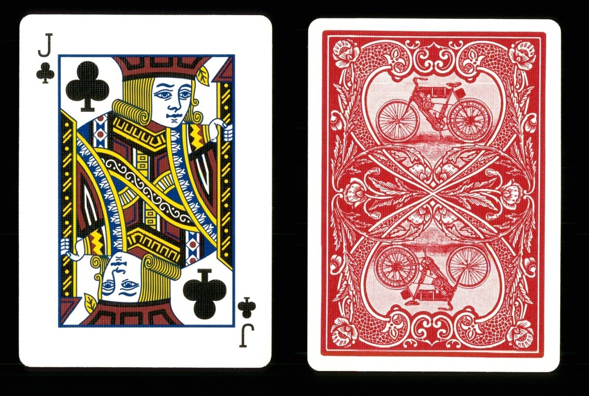 1 x playing card Bicycle Autobike No 1 - Jack of Clubs ZT 52 | eBay UK