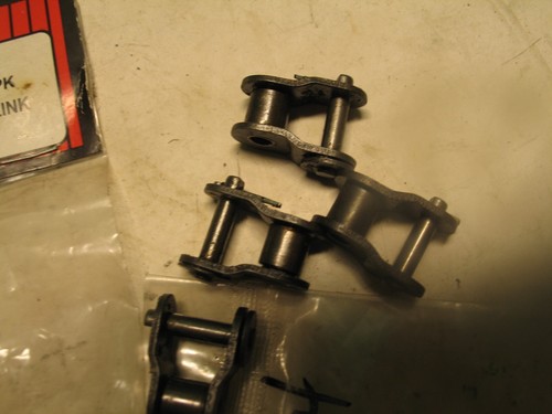 NUOVO 9 PZ CATENA A RULLI ANSI 40 PIN COTTER ANELLO OFFSET A0219 - Foto 2 di 3