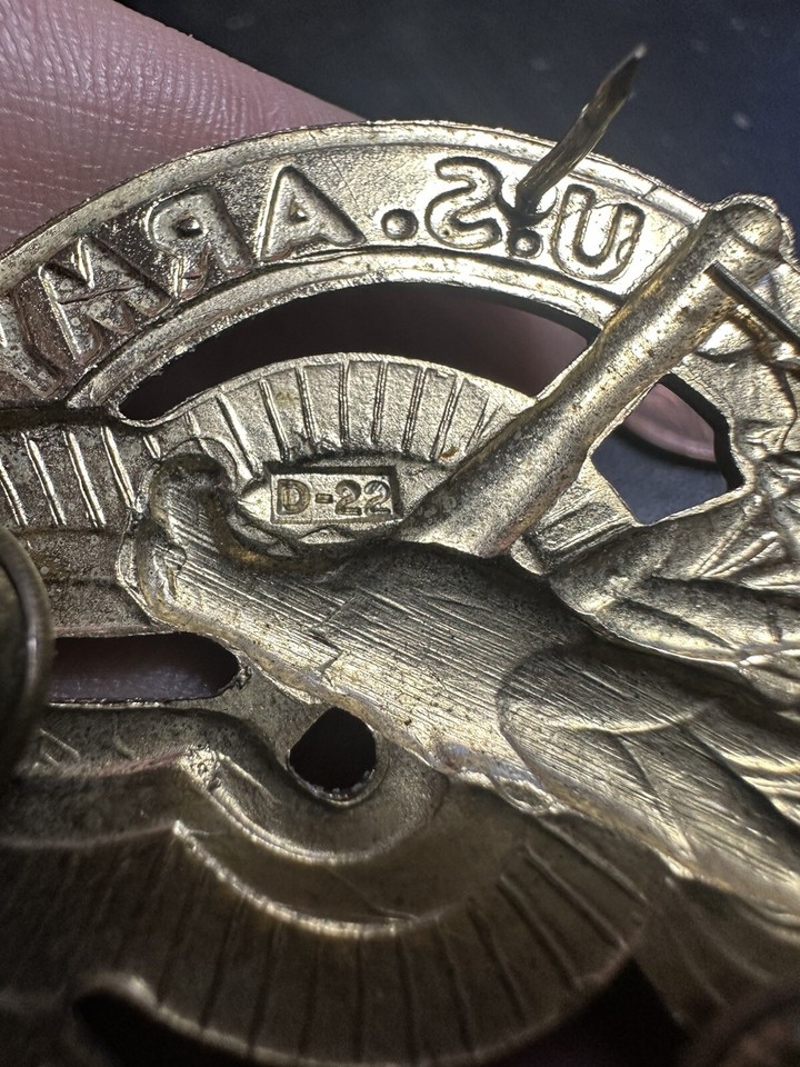 Recruiter Pin Vintage US Army Recruiter Pin D-22 3 CZ Stars | eBay