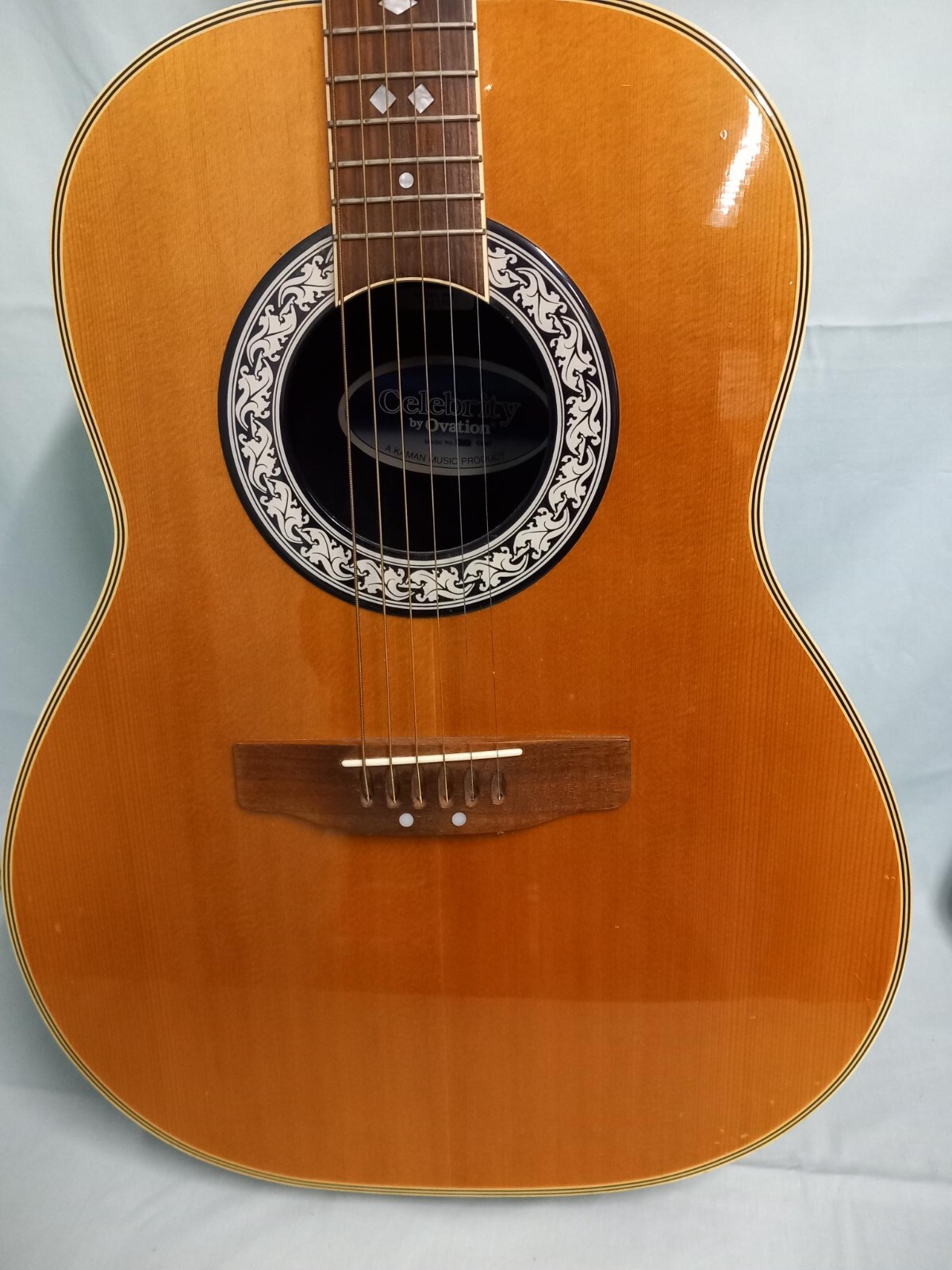 Celebrity By Ovation Electro Acoustic Guitar With Case eBay