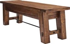 Durango 60" L Wood Entryway/Dining Bench