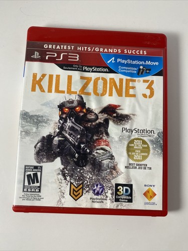 Killzone 3 Greatest Hits (Sony PlayStation 3, 2011) PS3 CIB