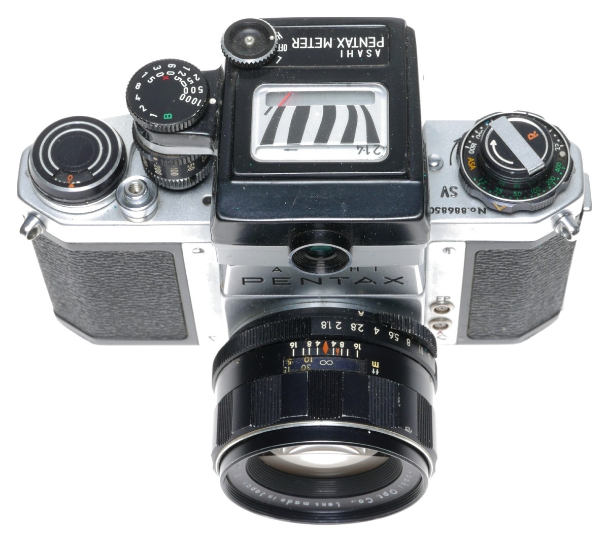 ASAHI PENTAX SV ペンタックス & Takumar 1:1.8 Near Mint] Pentax Asahi SV 35mm SLR Film Camera + Super