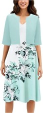 Sommerkleid Damen Knielang - Kleider Damen Fe...