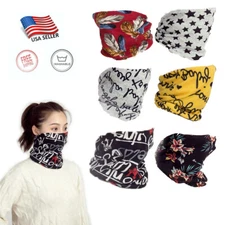 Reusable Face Mask & Neck Gaiter - Bandana Scarf for Outdoor Sports & Activities