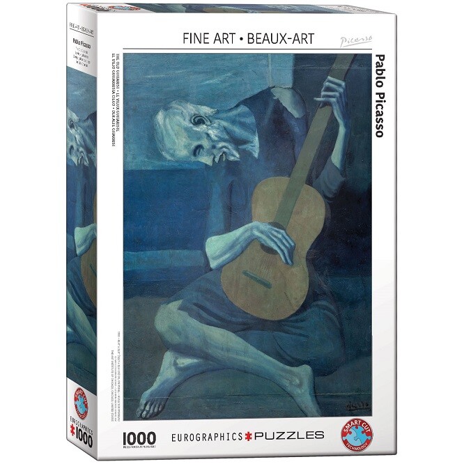 Eurographics Puzzle 6000-5852 - Pablo Picasso - The Old Guitarist - 1000 Pieces