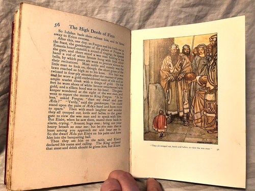 T W Rolleston, Stephen Reid - High Deeds of Finn, 1st/1st Harrap 1910 - Ireland - Imagen 8 de 9