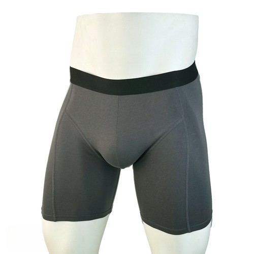 Calzoncillos boxer de algodón para hombre calce cómodo deportes pierna más larga calzoncillos boxer ropa interior - Imagen 21 de 27