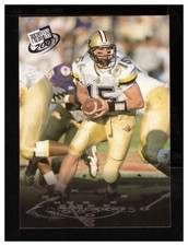 2001 Press Pass Drew Brees #2 Purdue Boilermakers Rookie NFL Football Card. rookie card picture
