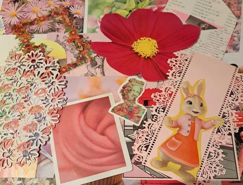 60 Piece Junk Journal Pack Ephemera Scrapbook Card Scraps Snippets Paper Crafts - Picture 23 of 72