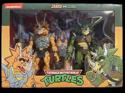 NECA Teenage Mutant Ninja Turtles ZARAX and ZORK Action Figure 2-Pack