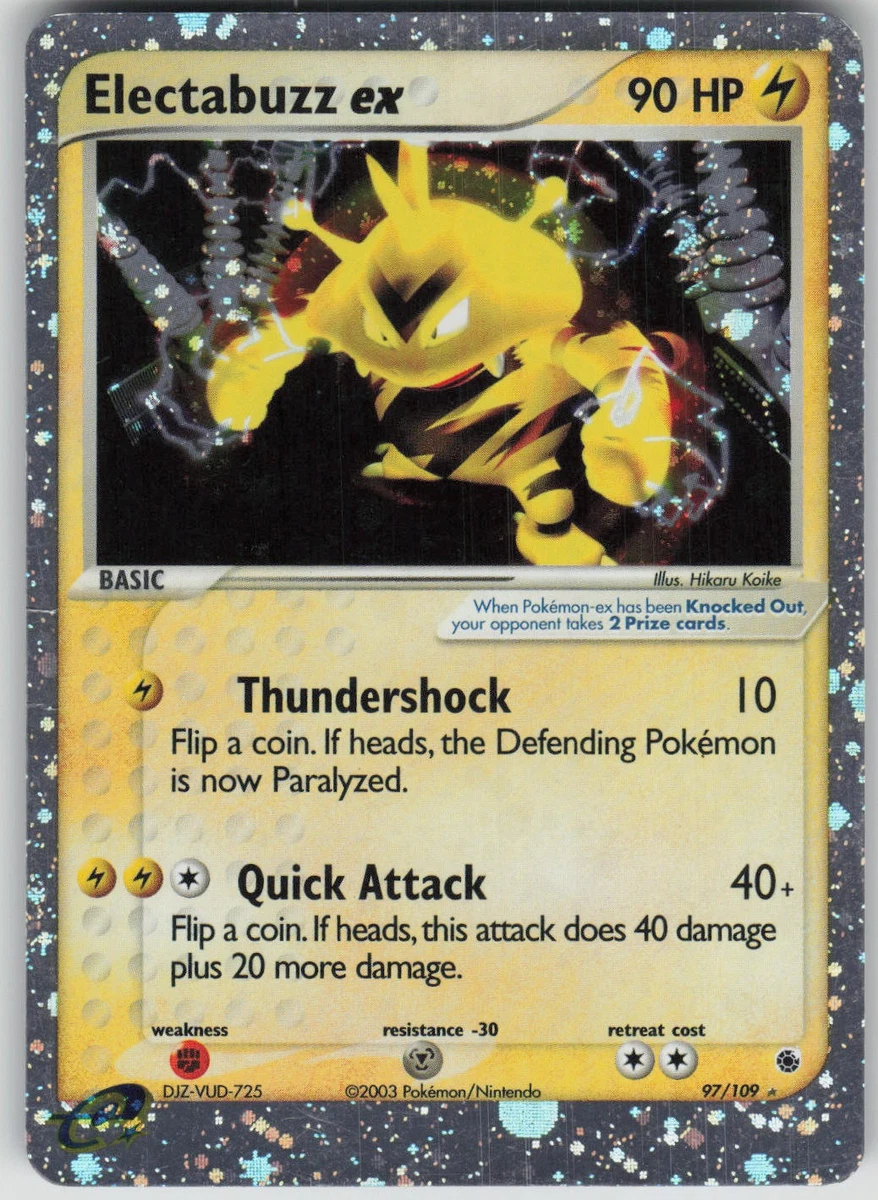 Electabuzz Ex for sale | eBay