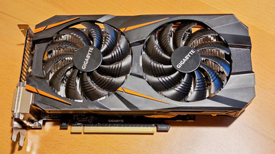 GIGABYTE GeForce GTX 1060 3GB GDDR5 GV-N1060WF2OC-3GD PCIe x16