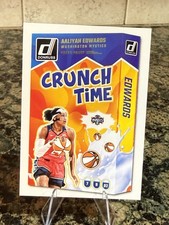 2025 Panini Donruss WNBA - Crunch Time Aaliyah Edwards #4 Press Proof