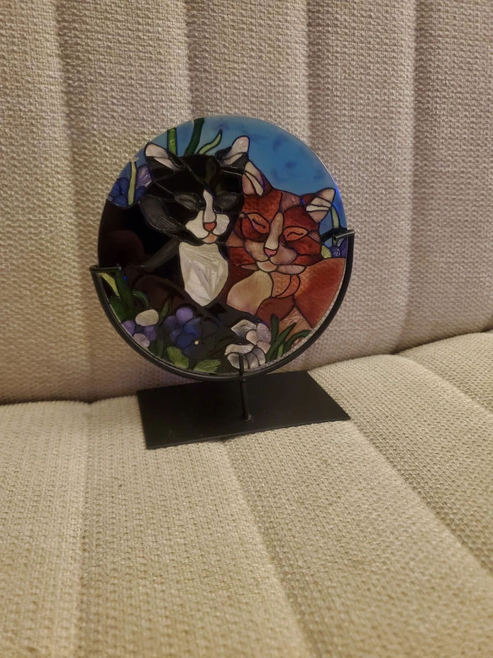 Candelabro Tiffany Cats Joan Baker Designs Foto 2 de 4