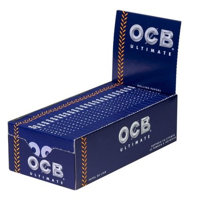 OCB Ultimate kurz Zigarettenpapier  (25x 100 Blatt -Packung)