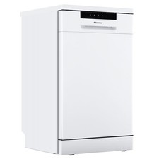 Image of Hisense Hi4 Freestanding Slimline Dishwasher - Super Silent - White HS523E15WUK