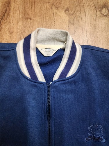 Vintage Christian Dior Monsieur Fleece Full Zip Track Jacket Mens Medium Y2K - Picture 8 of 11
