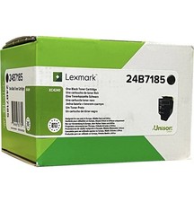 Original Lexmark 24B7185 Black Laser Toner Cartridge