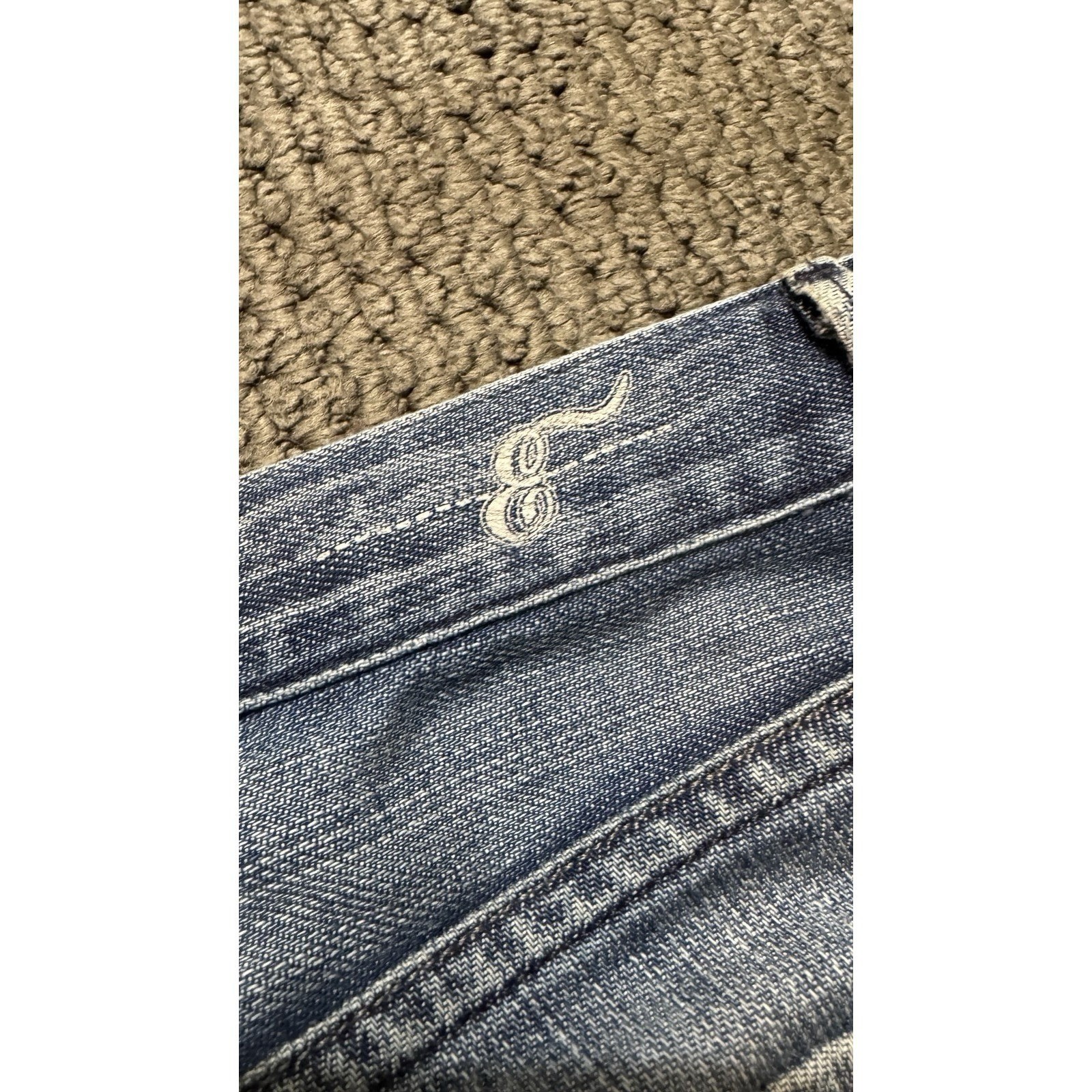 Ernest Sewn x Lacoste Jeans Fulton Zip 353 Men's Size 33 Straight Leg thumbnail 5