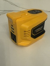 200W Power Inverter Compatible with Dewalt, DC 20V to AC 110-120V Battery Inv...