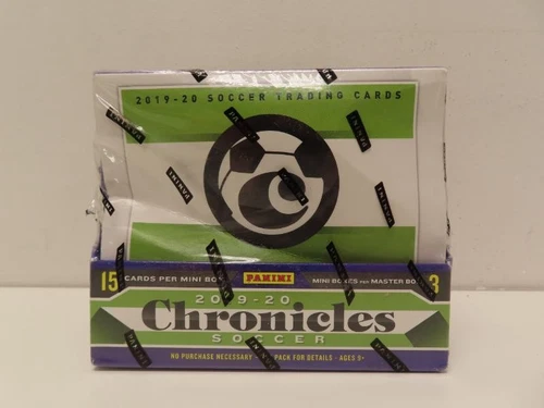 2019-20 Panini Chronicles Soccer Factory Sealed Hobby Box