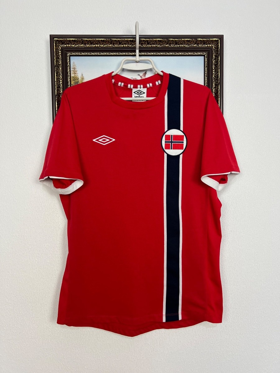 2006 ノルウェー代表 XL ユニフォーム ジャージ Norway Umbro Norway Home football shirt 2012 Soccer Umbro National Team Jersey