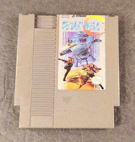 Super C Contra (Nintendo Entertainment System, 1990) NES AUTHENTIC GAME TESTED