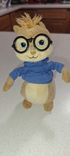 TY Beanie Baby Alvin And The Chipmunks Simon Plush Toy 7” Blue Shirt 2010