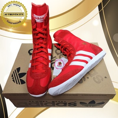 Adidas Originals Japan H High Red White Gold Metallic JR8121 Women's Size 7