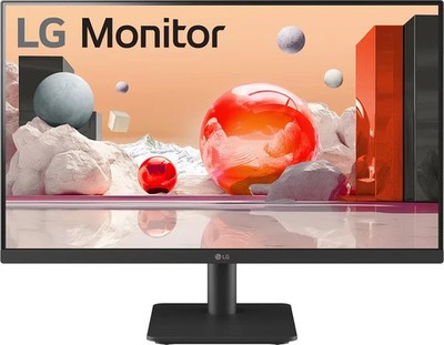 LG 24BA400-B 24'' Full HD IPS Monitor HDMI DP USB Schwarz
