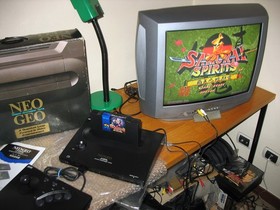 BOXED SNK NEO GEO AES NEO-0 CONSOLE LOW SERIAL 87008 JAP IMPORT