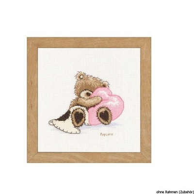 Vervaco Counted cross stitch kit Popcorn Dreaming, DIY