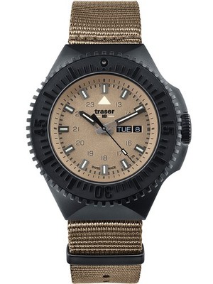 Traser H3 109860 P69 Black Sand Herrenuhr 46mm 20ATM