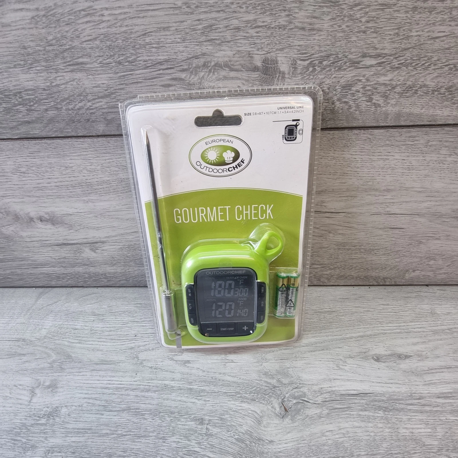 Outdoorchef Gourmet Check Digital BBQ & Oven Thermometer - Dual Sensor - New