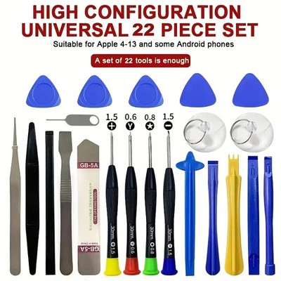 22 In 1 Handy-Reparatur-Werkzeuge, Öffnungs-Schraubendreher-Set Für IPhone, IPad