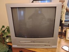 Magnavox MSD724G CRT TV W/ DVD Player DVD working VCR broke Retro Gaming 24"