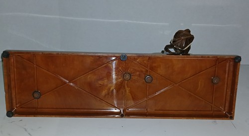 Orologio a cavallo vintage ottime condizioni anni 50 United Clock Corp modello 310 Mantel - Foto 13 di 13