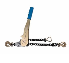 1/4" - 5/16" Easy Ratchet Chain Binder w/ Grab Hooks 2500 lbs WLL Load Binder